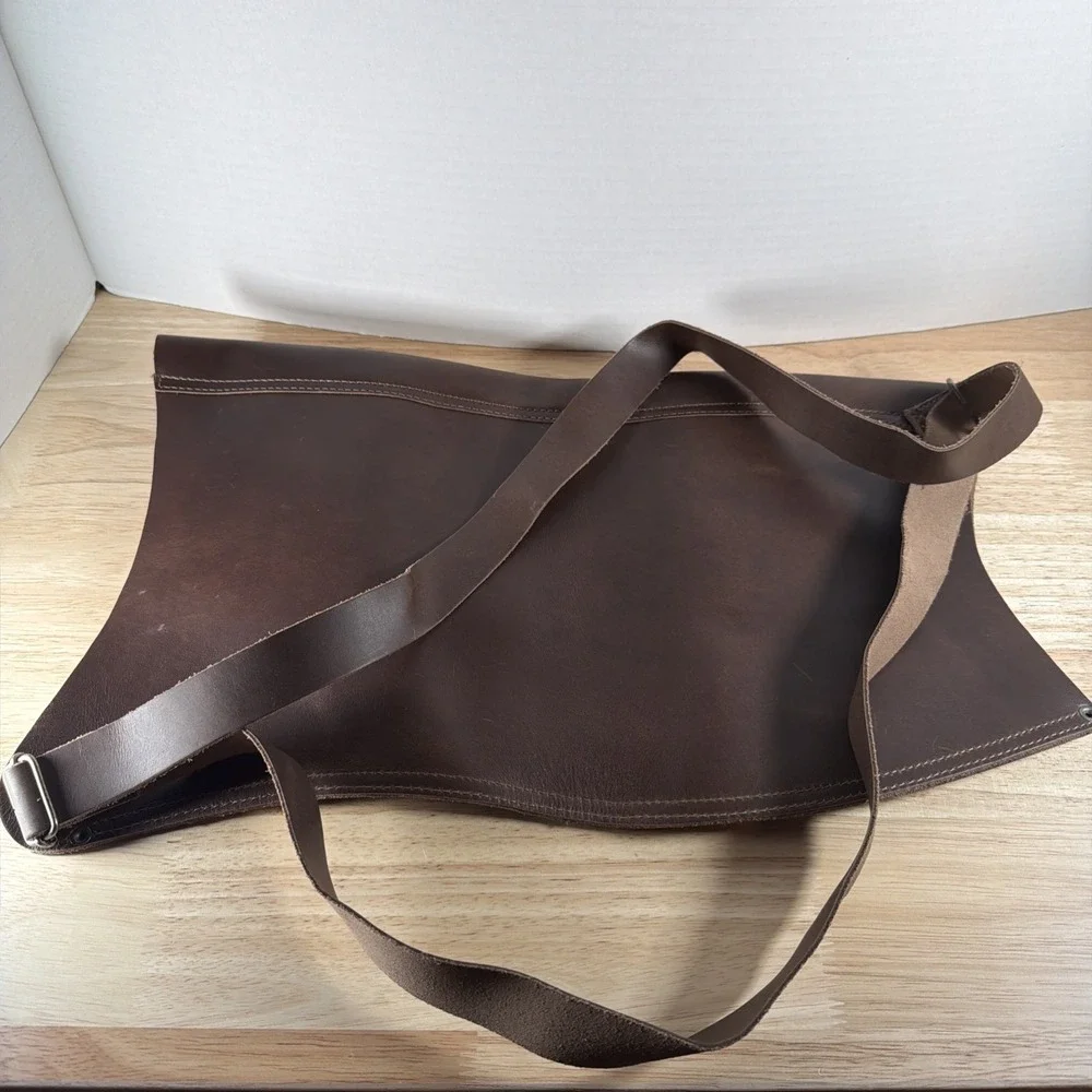 Valhalla Leather Archery Bow Carrier Quiver – Arrow Slots, Strap, Handmade